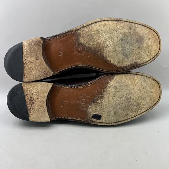 David Eden Horsebit Loafers Men Size 11.5 Brown Leather Comfort Slip On Shoes - Picture 7 of 9